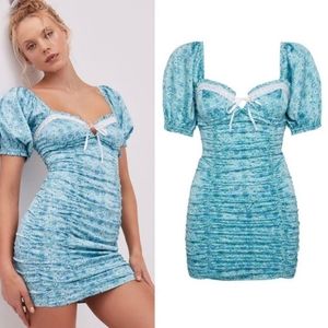 New! For Love and Lemons Alana Floral Dress